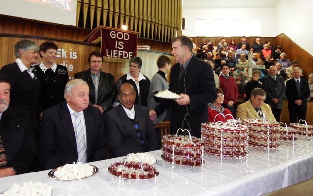 Dr Bobo van Zyl se laaste bediening van die Heilige Nagmaal